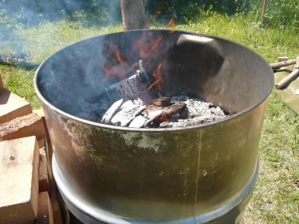 Tonnenbrand